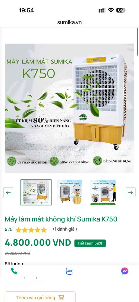 cần thanh lý 3 máy quạt hơi nước công suất cao. Mua bán Quạt tại Quận 5 Tp Hồ Chí Minh được đăng bởi c Quỳnh 745 hình 1