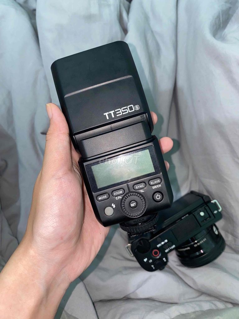 Đèn flash máy ảnh Godox TT350 Đen. Mua bán Máy ảnh, Máy quay tại Quận Bình Thuỷ Cần Thơ được đăng bởi Ha Truong hình 1