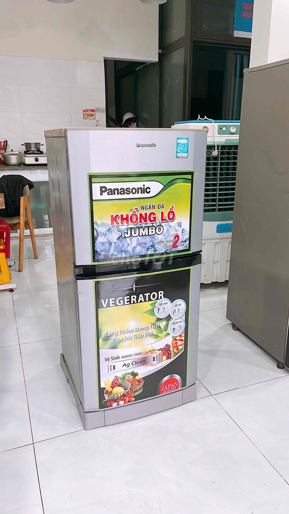 thanh lý tủ lạnh panasonic nguyên rin