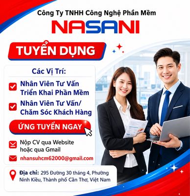 Công ty TNHH Phần Mềm NASANI Chi nhánh Cần Thơ logo