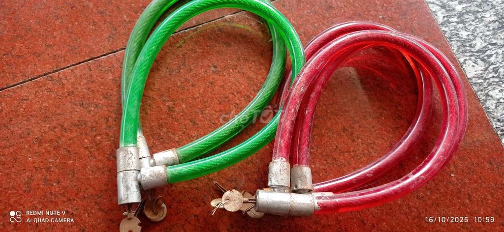 Khóa dây loại tốt chìa 4 cạnh. Mua bán Phụ tùng xe tại Quận Hồng Bàng Hải Phòng được đăng bởi Đỗ Văn Hồng  hình 1