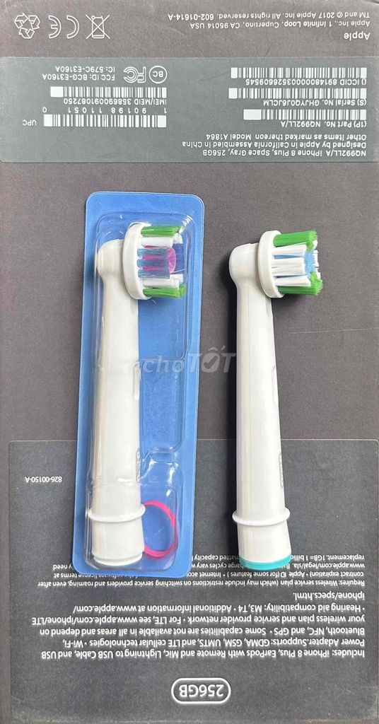 Đầu bàn chải điện Oral-B Trắng. Mua bán Thiết bị vệ sinh, nhà tắm tại Quận Tân Bình Tp Hồ Chí Minh được đăng bởi Vinh hình 1
