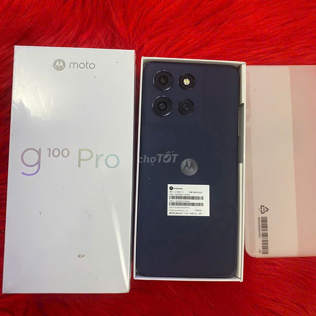 Motorola G100 Pro (G86) 8GB/256GB NEW FULLBOX. Mua bán Điện thoại tại Quận Tân Bình Tp Hồ Chí Minh được đăng bởi LUCKY PHONE VN hình 1