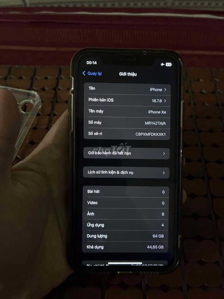 iPhone XR 64GB Đen Đã qua sử dụng. Mua bán Điện thoại tại Quận Ngũ Hành Sơn Đà Nẵng được đăng bởi Truong Ngo hình 1