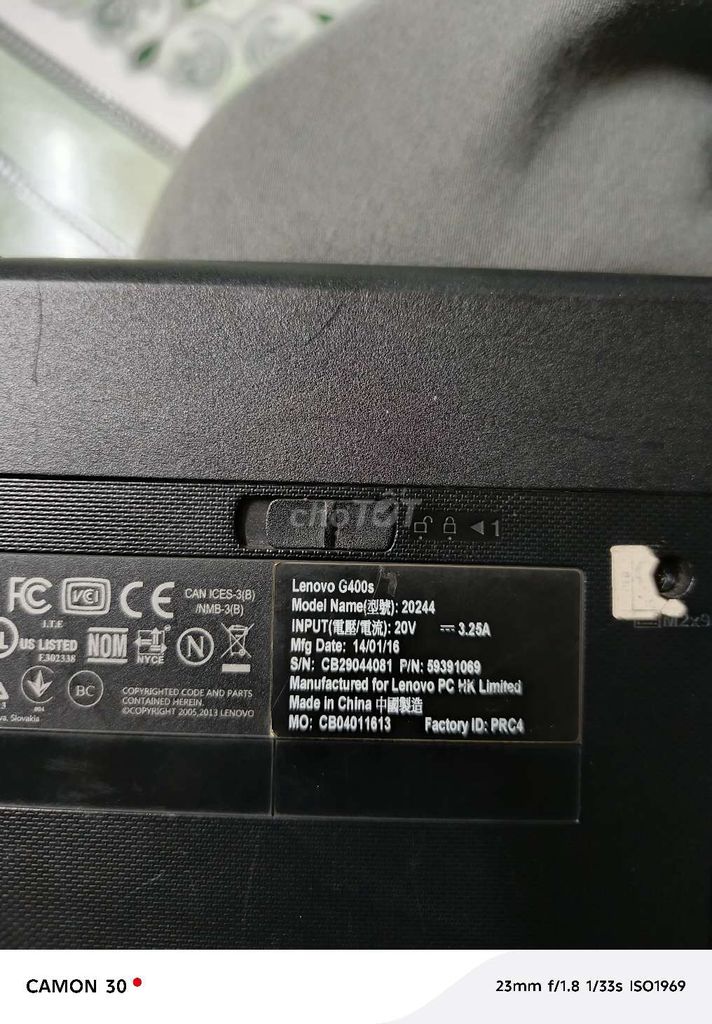 Lenovo G400s Đen. Mua bán Laptop tại Quận Gò Vấp Tp Hồ Chí Minh được đăng bởi Bảo hình 1