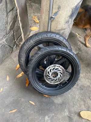 Mâm xe Honda Vision hợp kim Đen