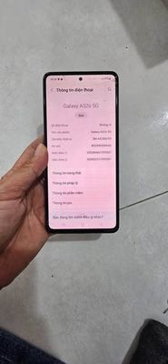 Samsung Galaxy A52s 5G Đen Đã dùng