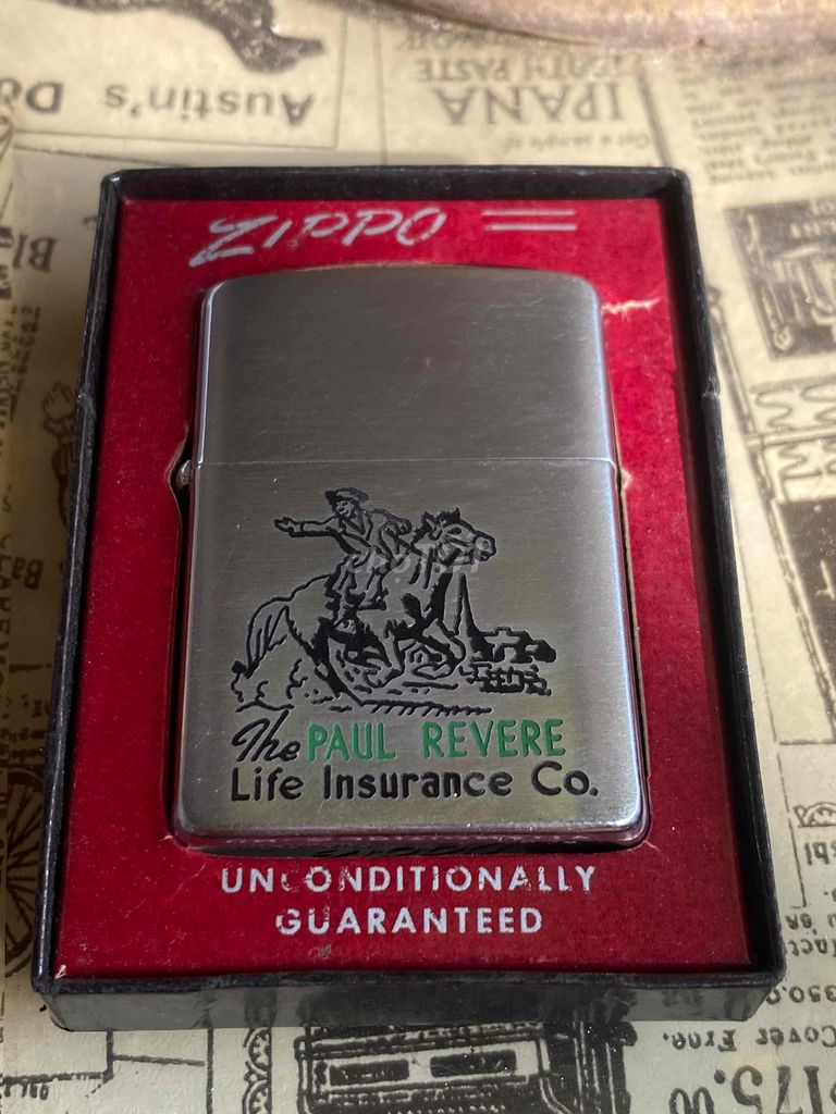 Zippo 1956 PAUL REVERE