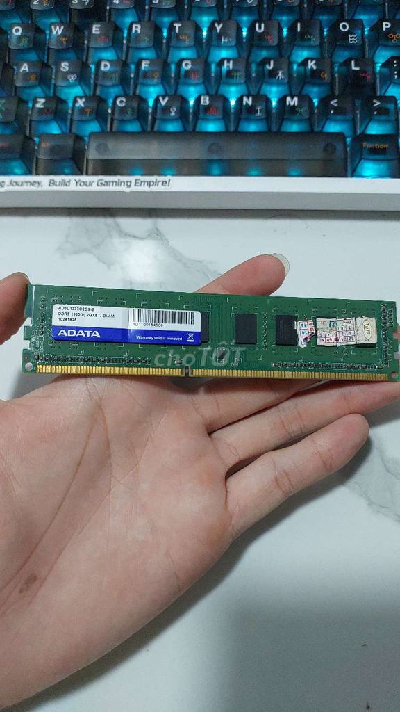 RAM ADATA AD3U1333C2G9-B. Mua bán Linh kiện (RAM, Card...) tại Huyện Cái Bè Tiền Giang được đăng bởi Bùi Quốc Huy hình 1