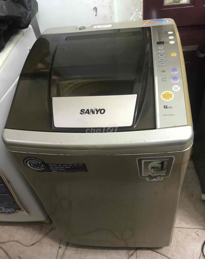 Sanyo 7kg giặt sạch vắt êm có bh