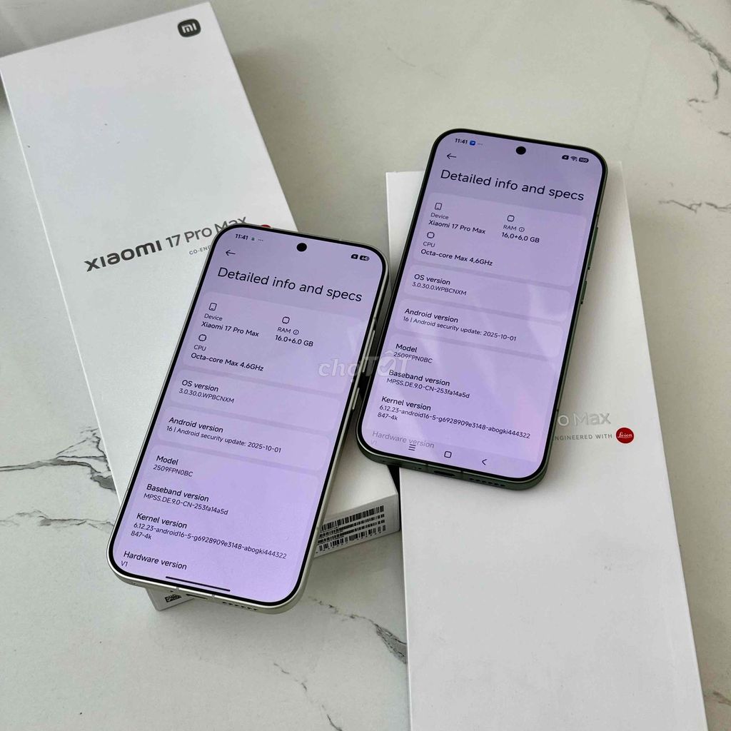 Xiaomi 17 Pro Max 16/512Gb Fullbox - Bán Trả Góp. Mua bán Điện thoại tại Thành phố Tây Ninh Tây Ninh được đăng bởi Trần Bảo Store Mobile Tây Ninh hình 7