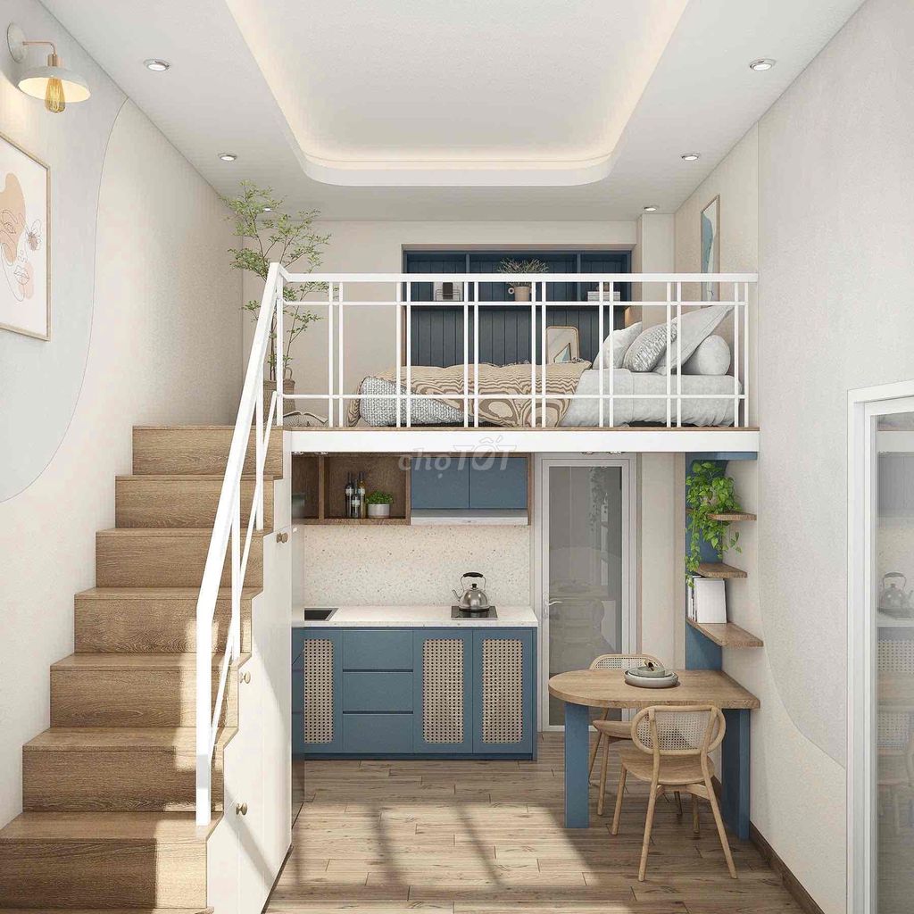 Duplex/Studio HimLam, Q7. Full NT. Cửa sổ thoáng. Thang máy. Gần Lotte