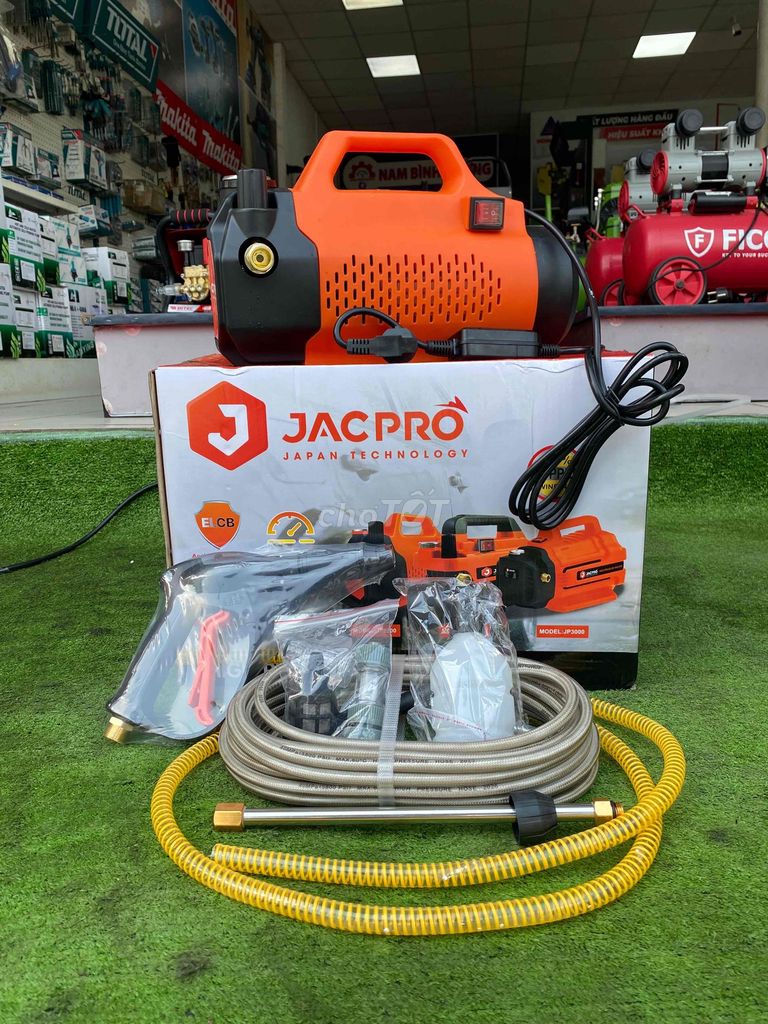 cần bán máy rửa xe gia đình Jacpro JP2500. Mua bán Đồ chuyên dụng, Giống nuôi trồng tại Thành phố Thủ Đức Tp Hồ Chí Minh được đăng bởi Thảo Nam Bình Dương hình 1
