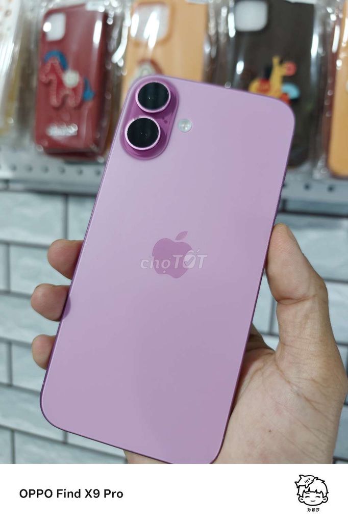 Apple iPhone 16 Plus 128GB Tím. Mua bán Điện thoại tại Thành phố Long Xuyên An Giang được đăng bởi Bơ Store  Điện thoại xách tay hình 1