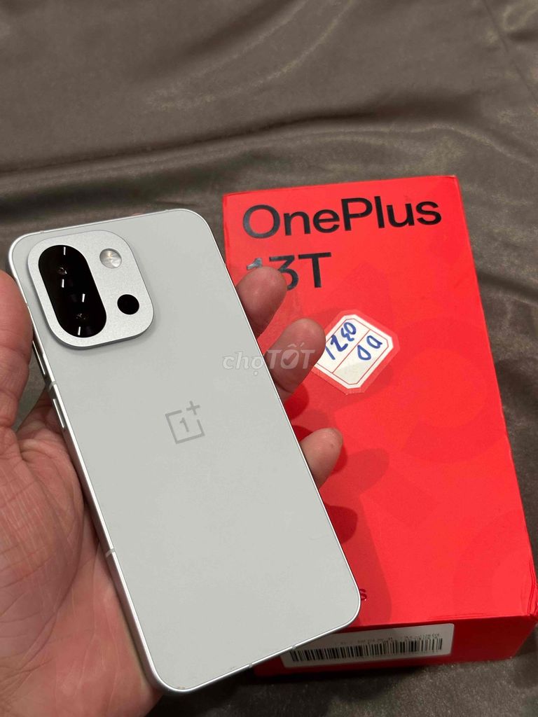 OnePlus 13T 256GB Bạc fullbox đẹp 99 cần bán. Mua bán Điện thoại tại Thành phố Đồng Xoài Bình Phước được đăng bởi Hoàng hải hình 1