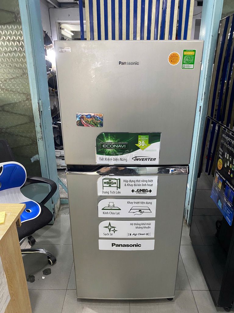 Tủ lạnh Panasonic 234L Inverter nhẹ điện, bền bỉ. Mua bán Tủ lạnh tại Quận 4 Tp Hồ Chí Minh được đăng bởi QUANG PHÁT hình 1