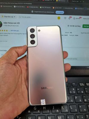 SAMSUNG S21 PLUS 8GB.128GB EXYNOS 2100 ĐẸP FULL CN
