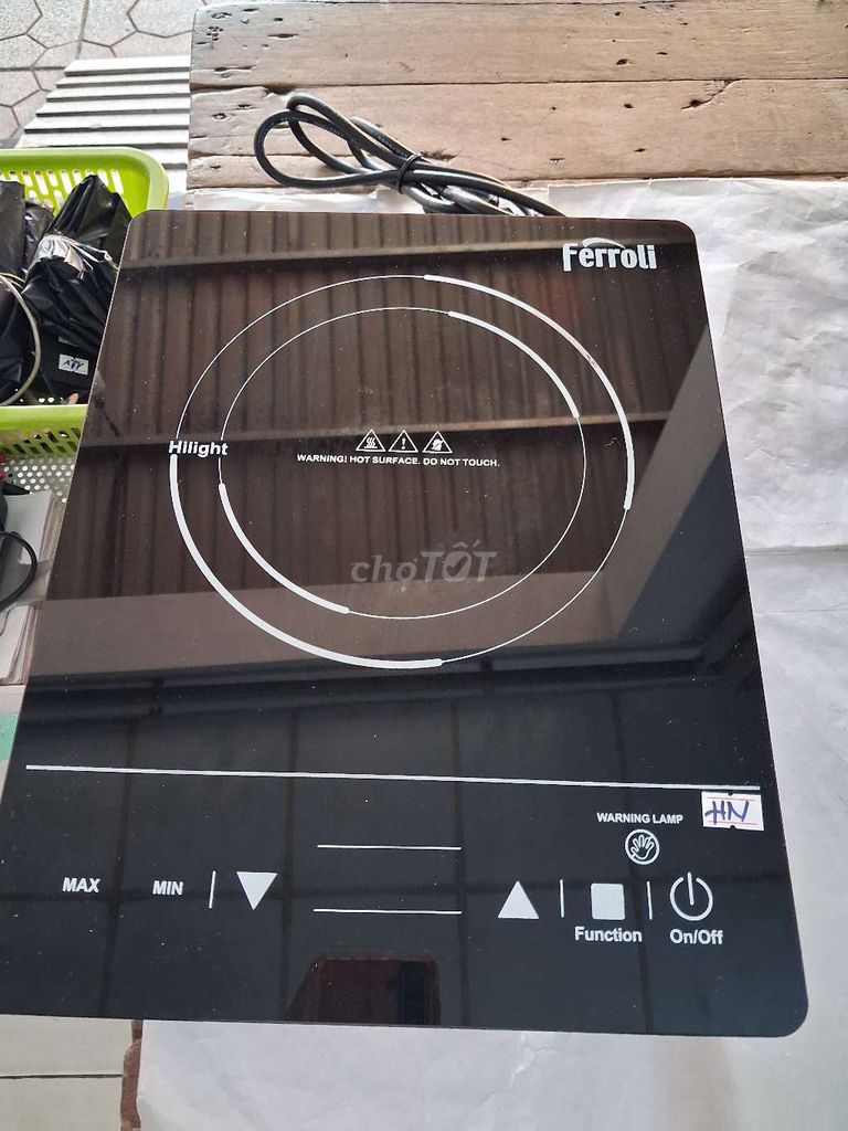 Bếp từ Ferroli Đen. Mua bán Bếp, lò, đồ điện nhà bếp tại Thành phố Cà Mau Cà Mau được đăng bởi Minh Như hình 1