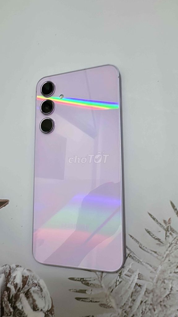 Samsung Galaxy A55 256G Tím 12/256G Công Ty. Mua bán Điện thoại tại Thành phố Huế Thừa Thiên Huế được đăng bởi Chuyên Hàng Công Ty hình 1