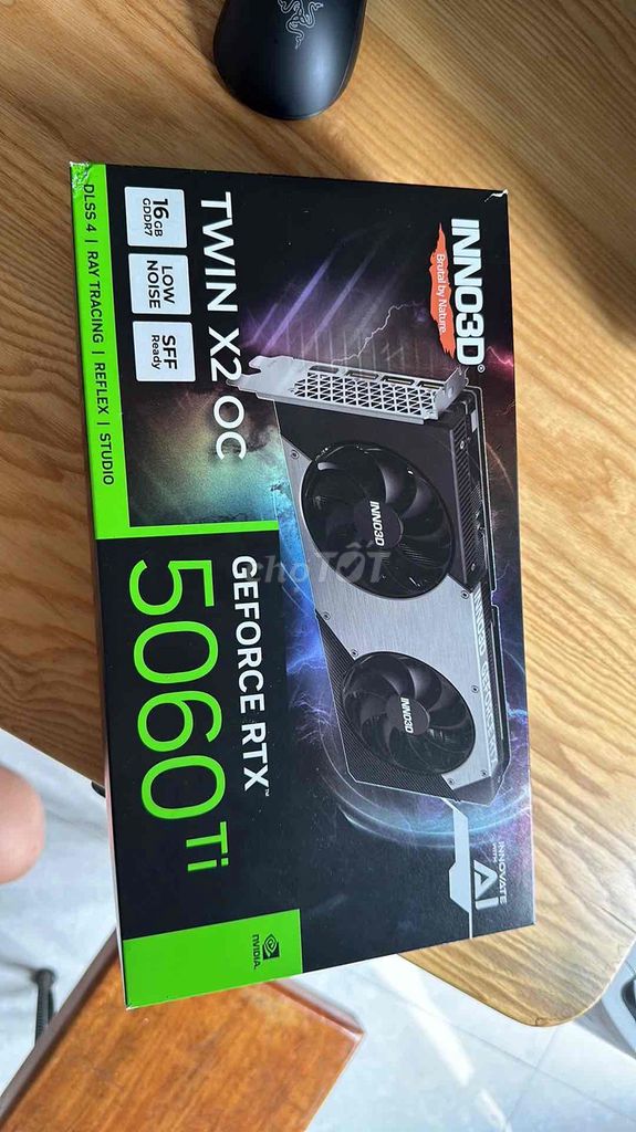 Inno3D RTX 5060 Ti 16GB. Mua bán Linh kiện (RAM, Card...) tại Quận Cẩm Lệ Đà Nẵng được đăng bởi Trịnh Khánh hình 1