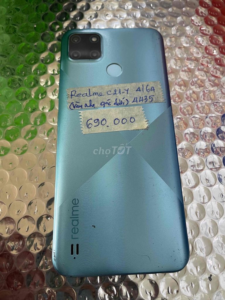 Realme C21Y Ram4/64gb. Mua bán Điện thoại tại Quận Ninh Kiều Cần Thơ được đăng bởi Cầm Đồ Anh Quý hình 1