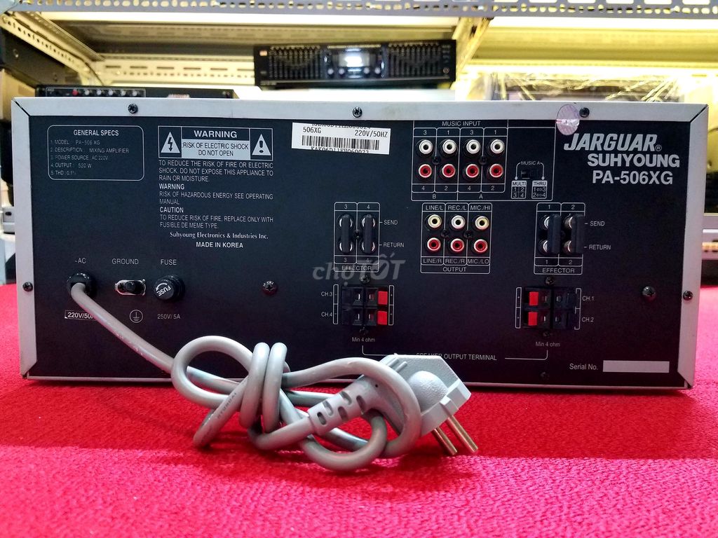 Amplifier Jarguar PA-506XG hàng bãi xịn