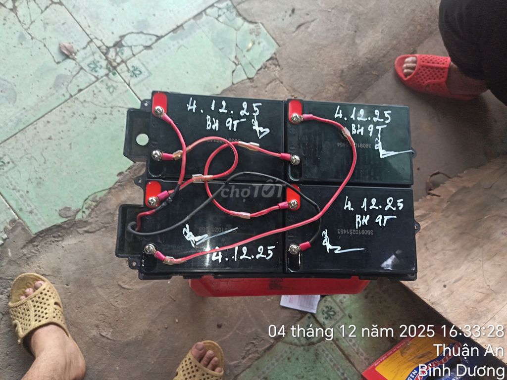 Ắc quy GS Chì axit Đen. Mua bán Phụ tùng xe tại Thành phố Thuận An Bình Dương được đăng bởi Cuong  hình 2