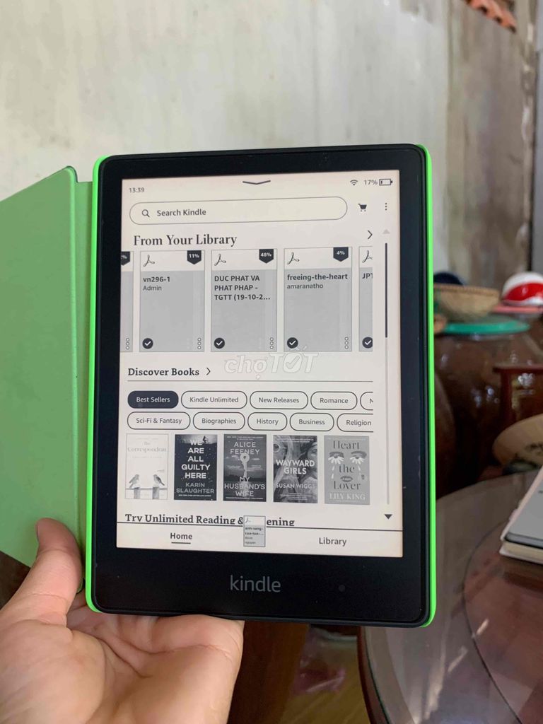 Kindle Paperwhite 11th 16GB Đen. Mua bán Máy tính bảng tại Huyện Bình Đại Bến Tre được đăng bởi Daily Motive hình 1
