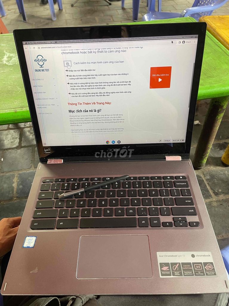 Acer Chromebook Spin 713 i5 Gen 8 8GB/64GB. Mua bán Laptop tại Quận Thanh Xuân Hà Nội được đăng bởi TrầnK hình 1