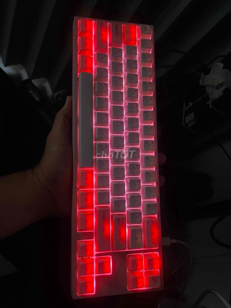 Bàn phím cơ Miya MIYA68-pro Hồng. Mua bán Phụ kiện (Màn hình, Chuột...) tại Huyện Phong Điền Cần Thơ được đăng bởi Bán lẻ hình 1