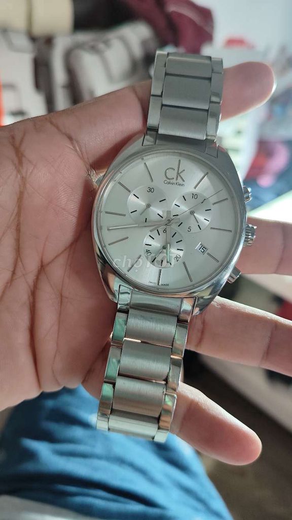 Đồng hồ Calvin Klein Thụy Sĩ chính hãng. Mua bán Đồng hồ tại Thành phố Rạch Giá Kiên Giang được đăng bởi Thích Đồng Hồ hình 1