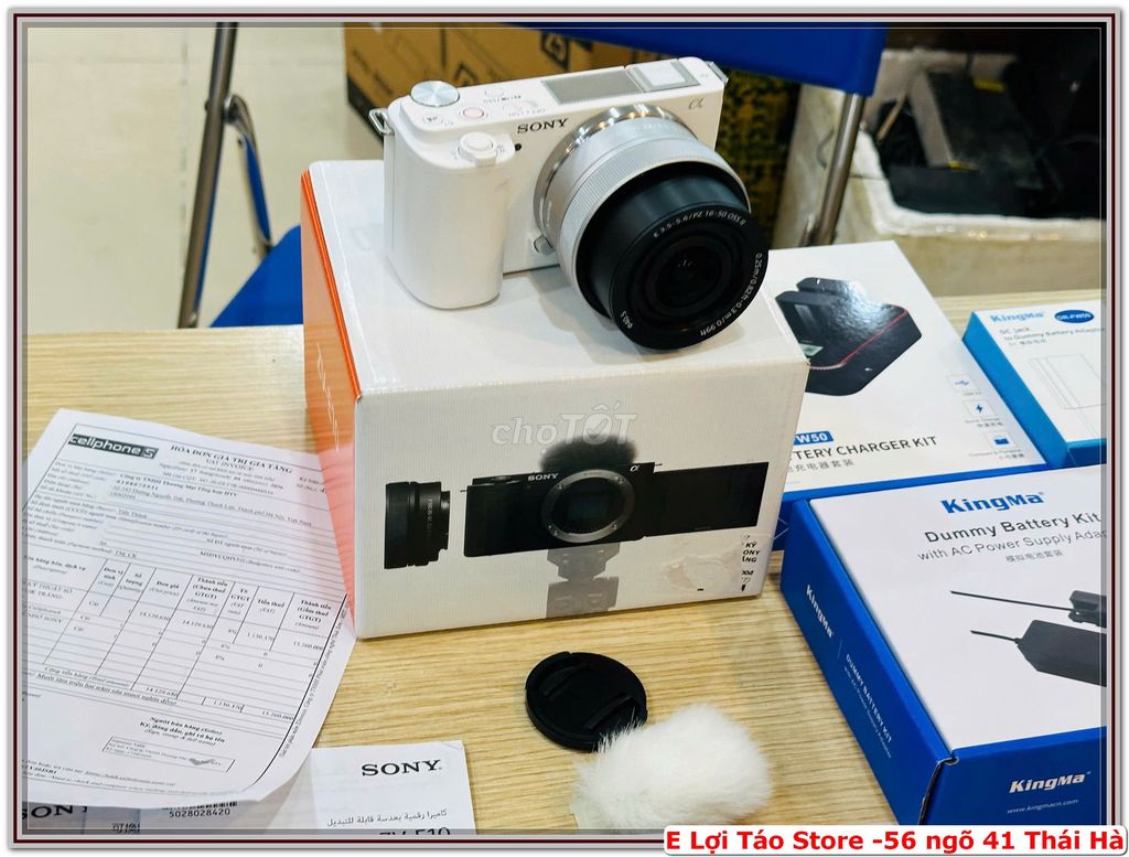 Máy ảnh Sony ZV-E10K Trắng 16-50 OSS II BH 13/3/28. Mua bán Máy ảnh, Máy quay tại Quận Đống Đa Hà Nội được đăng bởi Nguyễn Tiến Lợi hình 1