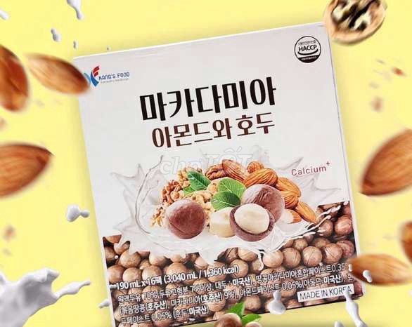 SỮA HẠT MACCA ÓC CHÓ HẠNH NHÂN Kangs Food Hàn Quốc. Mua bán Đồ ăn, thực phẩm và các loại khác tại Quận Bình Thạnh Tp Hồ Chí Minh được đăng bởi Amy Vo hình 1