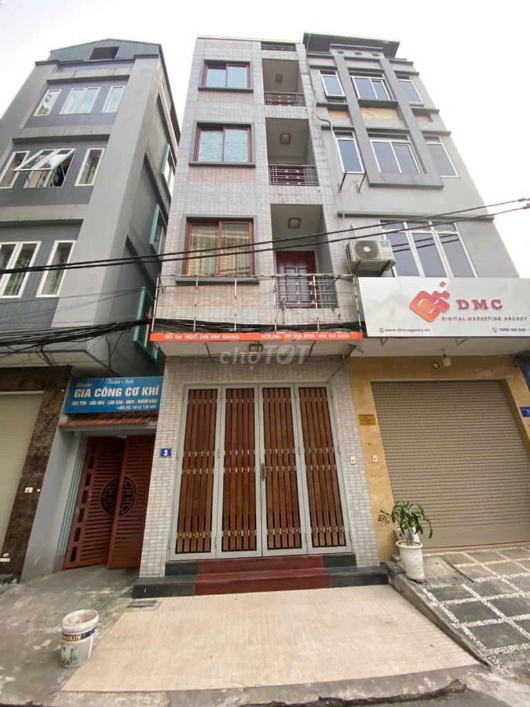 Cho thuê liền kề 348 Kim Giang:55m2, 4 tầng, 17tr