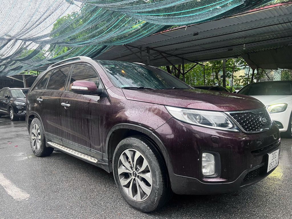 Kia Sorento 2016 Бензин 110 тыс. км Бордовый
