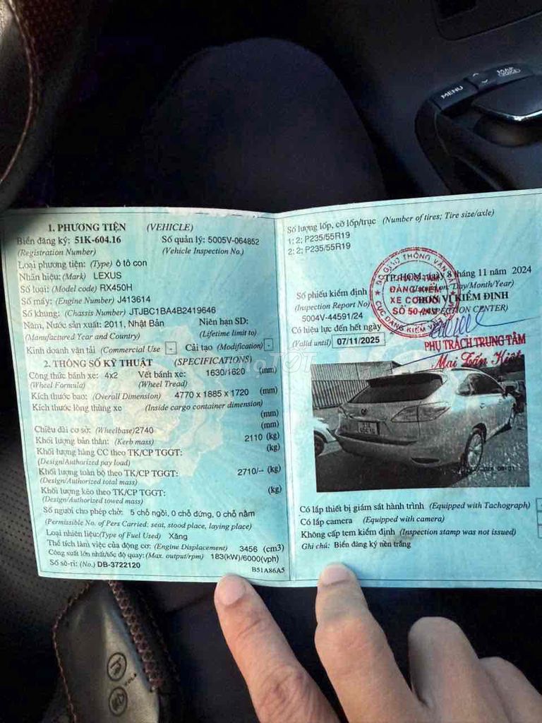 Lexus RX 450h 2011. Mua bán Ô tô tại Thành phố Thủ Đức Tp Hồ Chí Minh được đăng bởi Dũng Việt hình 1