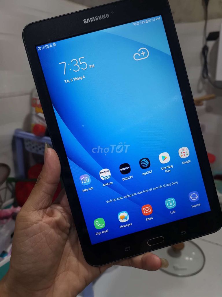 Galaxy Tab E T377 zin đẹp, pin 5h. Mua bán Máy tính bảng tại Quận 12 Tp Hồ Chí Minh được đăng bởi Phước Trần hình 1