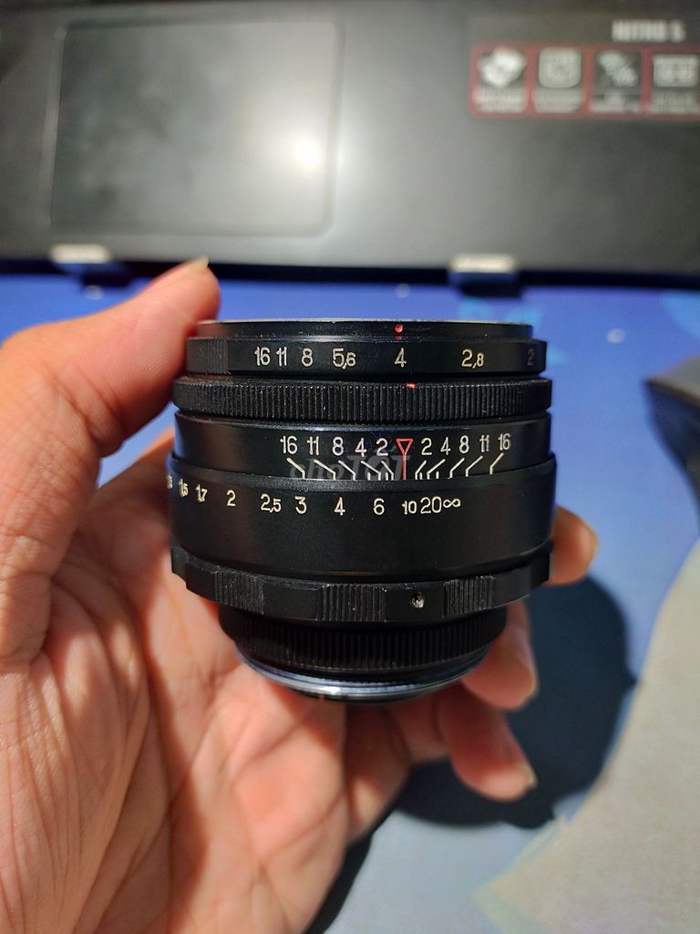 Lens Helios 44m2 58 f2 + x2 tiêu cự. Mua bán Máy ảnh, Máy quay tại Thành phố Dĩ An Bình Dương được đăng bởi Trần hình 1