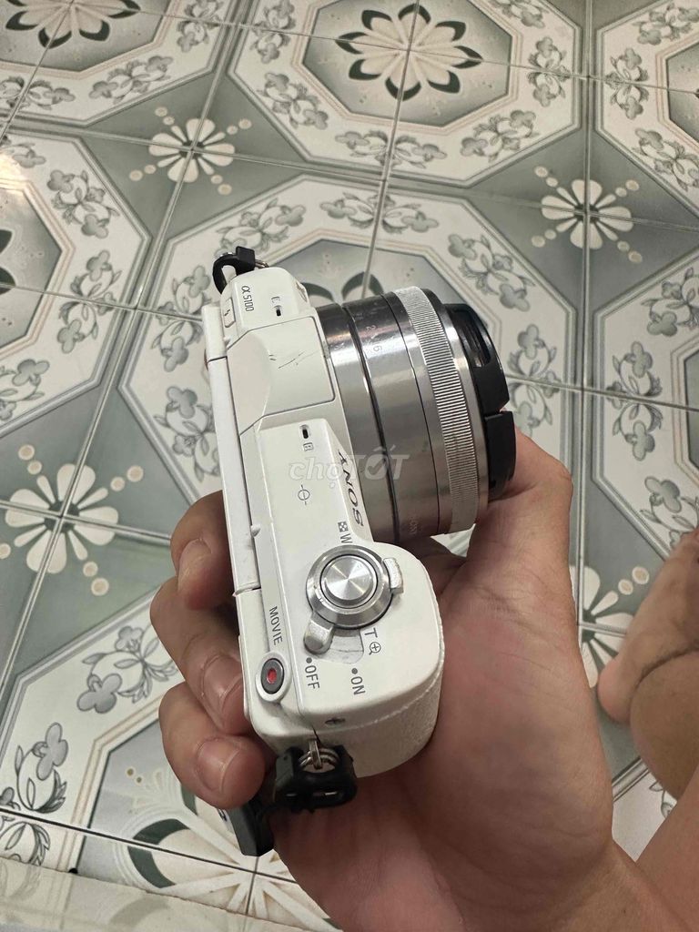Máy ảnh Sony A5100 Trắng. Mua bán Máy ảnh, Máy quay tại Quận Long Biên Hà Nội được đăng bởi quang huy  hình 1
