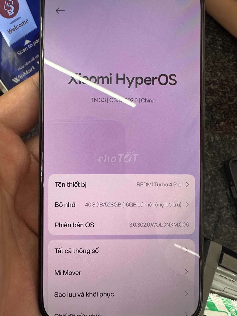 Xiaomi Redmi Turbo 4 Pro 528GB Đen. Mua bán Điện thoại tại Quận Sơn Trà Đà Nẵng được đăng bởi Trần Văn Tân hình 1