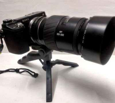 sony nex 6 + ngàm nối minolta 100.300mm .mf. Mua bán Máy ảnh, Máy quay tại Thành phố Thủ Đức Tp Hồ Chí Minh được đăng bởi Vannham pham