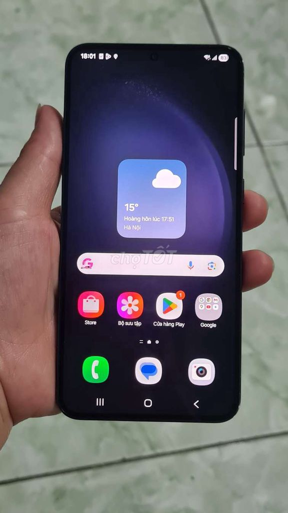 Samsung Galaxy S23+ 256GB Đen. Mua bán Điện thoại tại Quận 12 Tp Hồ Chí Minh được đăng bởi thúy kiều hình 1