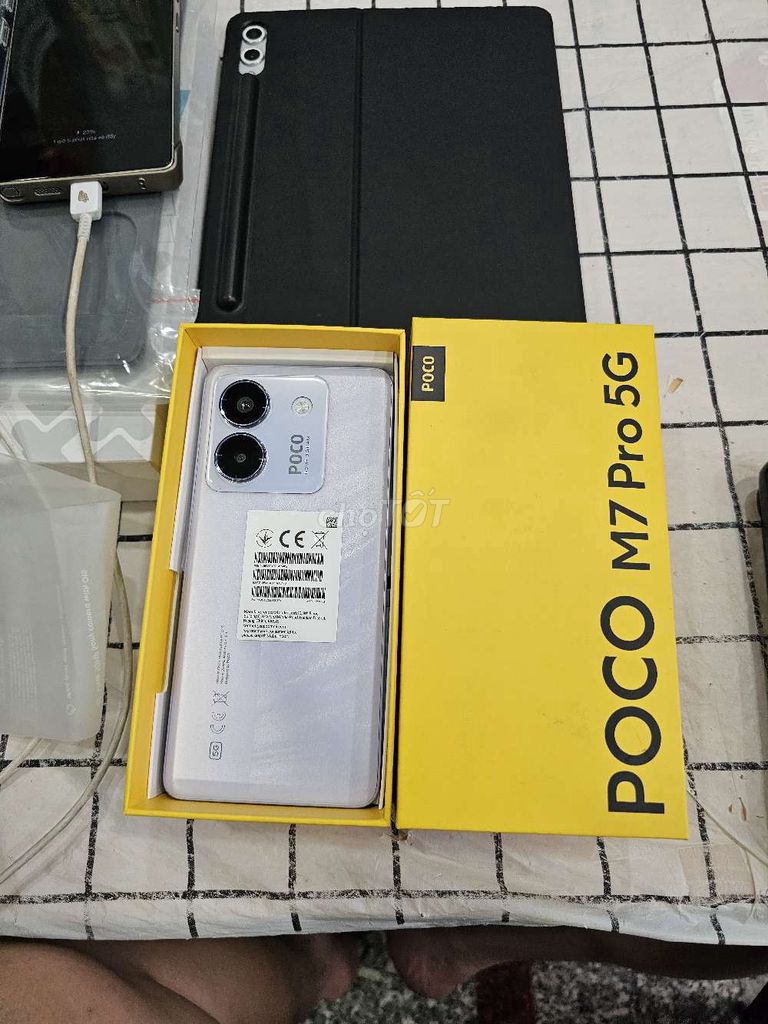Xiaomi Poco M7 Pro 5G Tím 8/256 FULLBOX BH T7/2027. Mua bán Điện thoại tại Quận Tân Phú Tp Hồ Chí Minh được đăng bởi Ngô Minh Mobile  hình 1