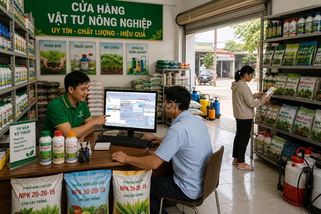 Phần mềm quản lý vật tư nông nghiệp. Dịch vụ tại Quận Tân Phú Tp Hồ Chí Minh được đăng bởi tri huynh hình 1