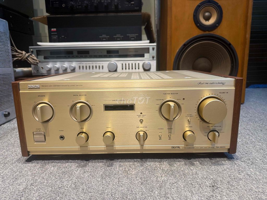 Amply Denon PMA 890 DG mặt Vàng zin mới keng. Mua bán Tivi, Âm thanh tại Quận 11 Tp Hồ Chí Minh được đăng bởi Quyền hình 1