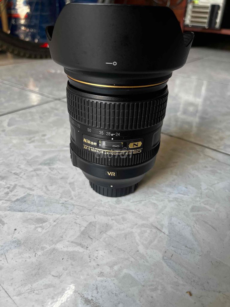 Ống kính Nikon 24-120 F4 Nano Đen. Mua bán Máy ảnh, Máy quay tại Quận Tân Phú Tp Hồ Chí Minh được đăng bởi Tấn Anh  hình 1