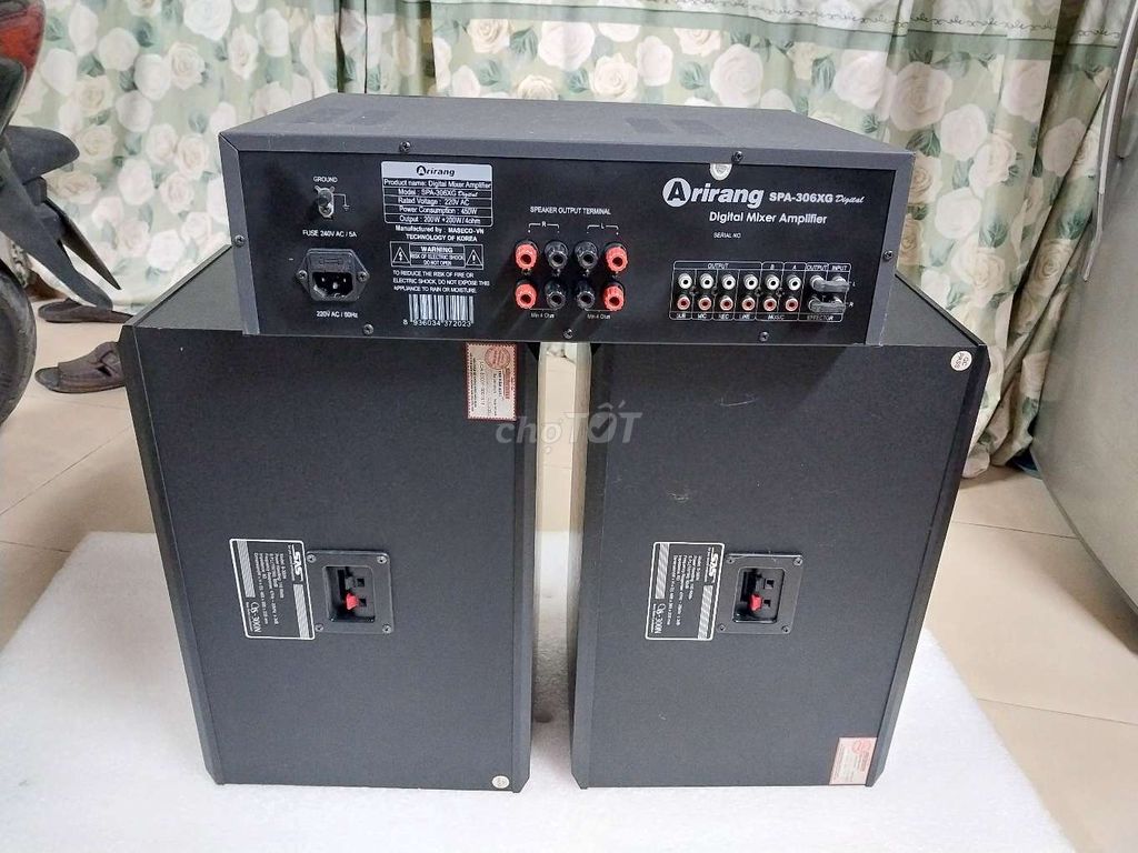 ❤️ Ampli - Loa : Arirang 306XG Digital - SAS 300N. Mua bán Tivi, Âm thanh tại Quận Gò Vấp Tp Hồ Chí Minh được đăng bởi KHO TIVI ÂM THANH  GIÁ RẺ ok A THẮNG hình 5