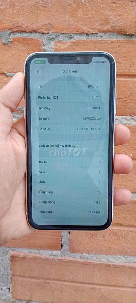 iPhone 11 64GB Trắng 98%. Mua bán Điện thoại tại Thành phố Bến Tre Bến Tre được đăng bởi bảo hình 1