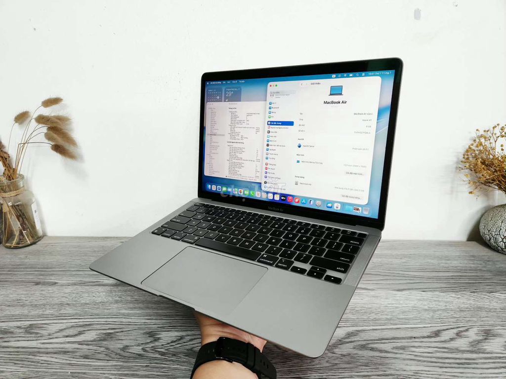 macbook Air M1 zin all k lỗi lầm. Mua bán Laptop tại Quận Đống Đa Hà Nội được đăng bởi Cửa hàng công nghệ Brostore hình 1