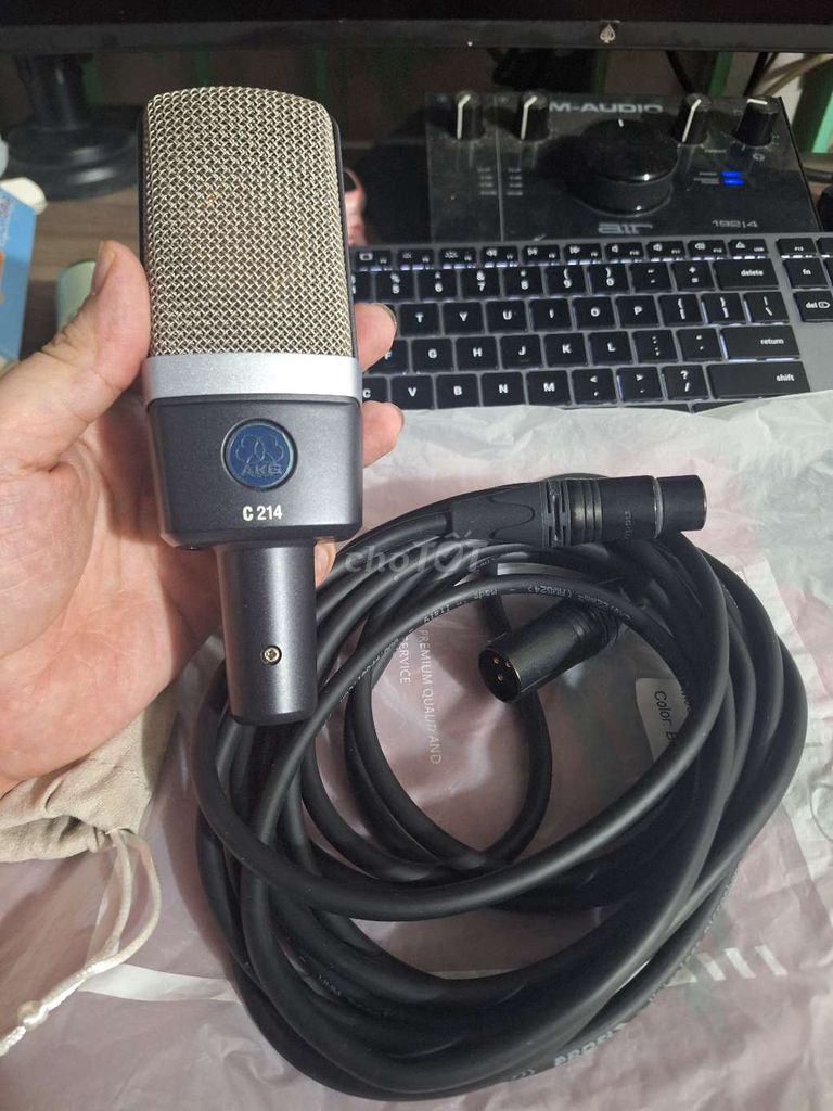 Micro AKG C214 Đen, Bạc. Mua bán Tivi, Âm thanh tại Thành phố Thủ Đức Tp Hồ Chí Minh được đăng bởi Tanthanh Nguyen hình 1